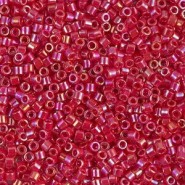 Miyuki delica beads 10/0 - Opaque red ab DBM-162